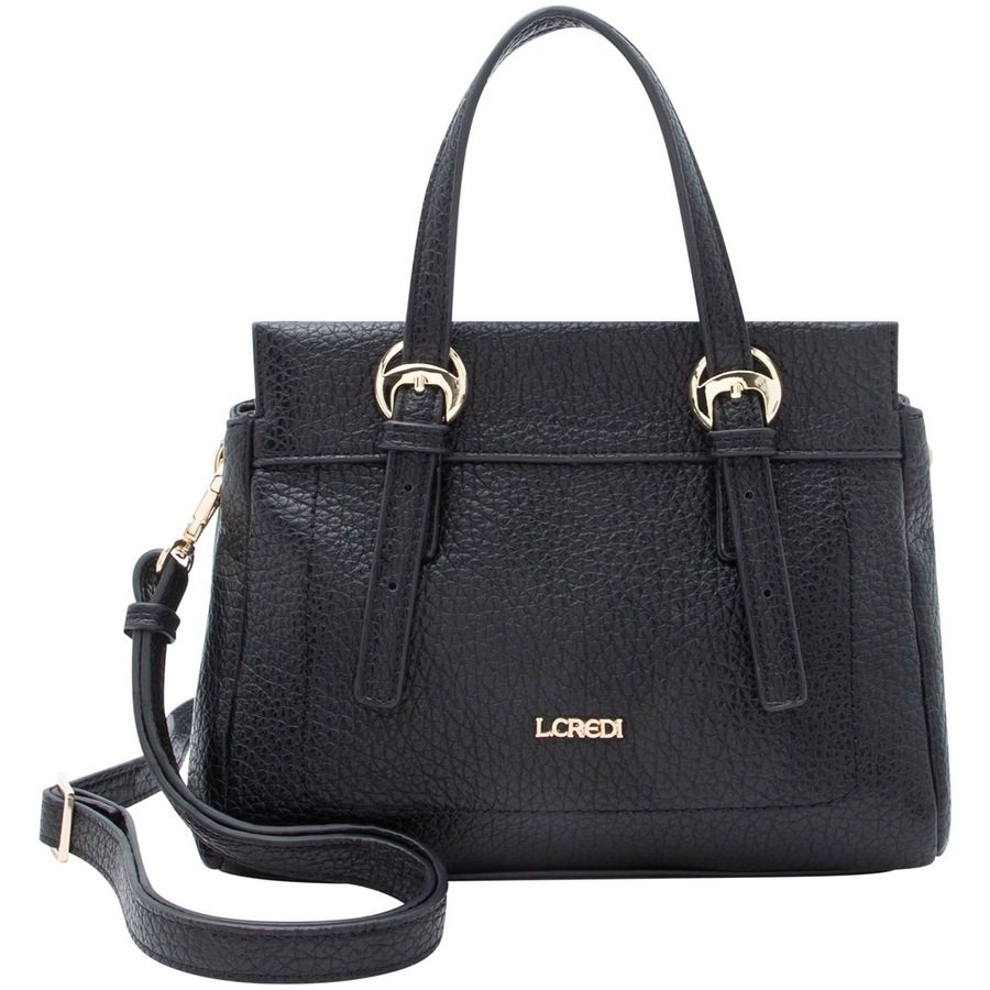 L.CREDI Ramira Schultertasche Handtaschen 1 ct Schwarz Damen