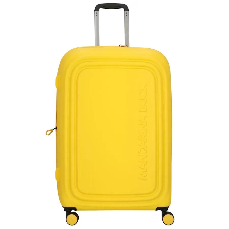 Mandarina Duck Logoduck + 4 Rollen Trolley L 75 cm Reisetaschen 1 ct Gelb Herren