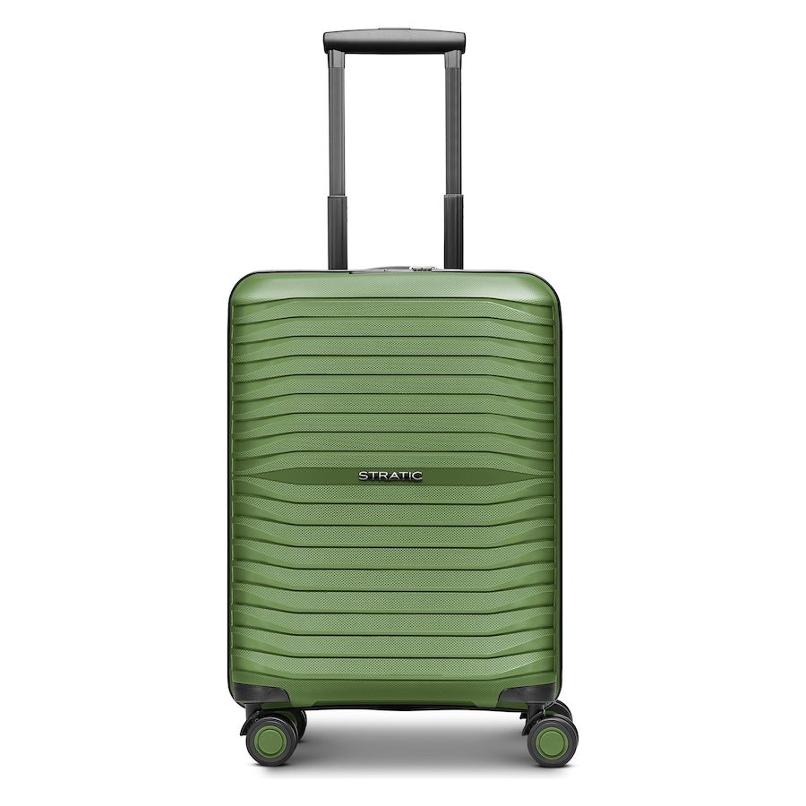 Stratic Shine 4 Rollen Kabinentrolley 55 cm Reisetaschen 1 ct Grün Herren