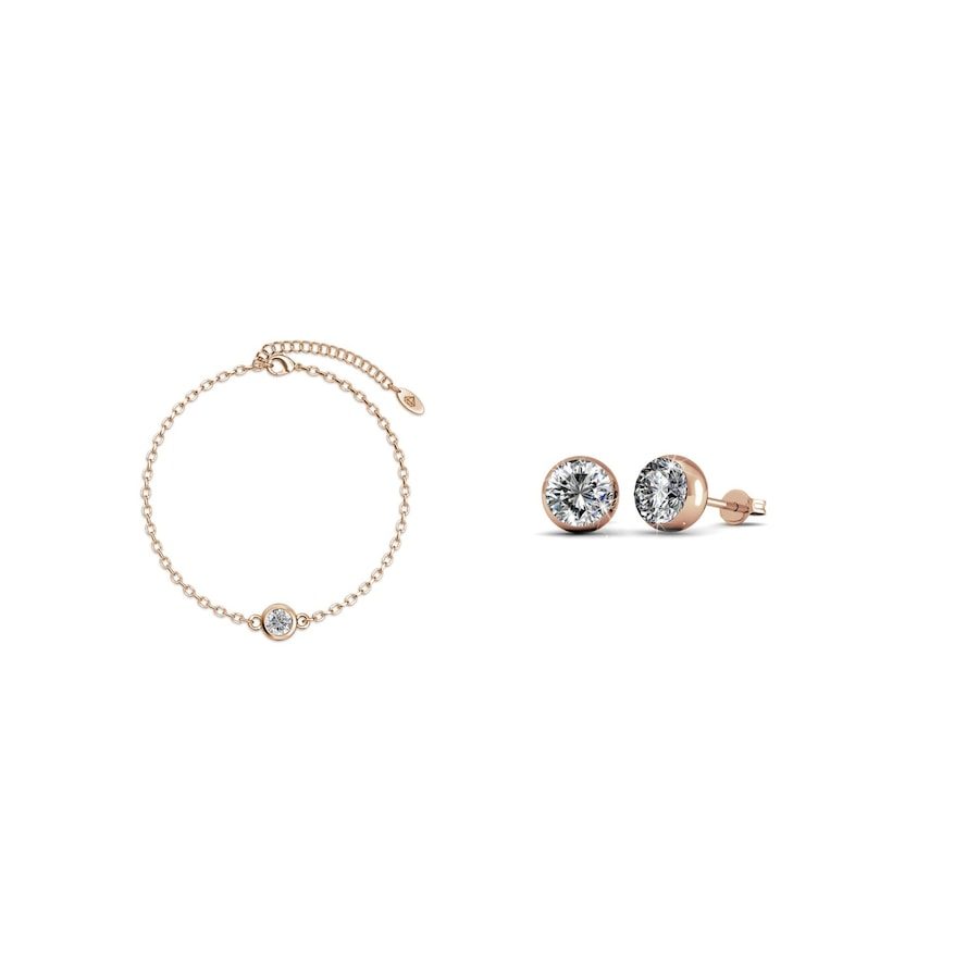 MYC-Paris Geburtsstein-Mond-Set Schmuck-Set 1 ct Damen