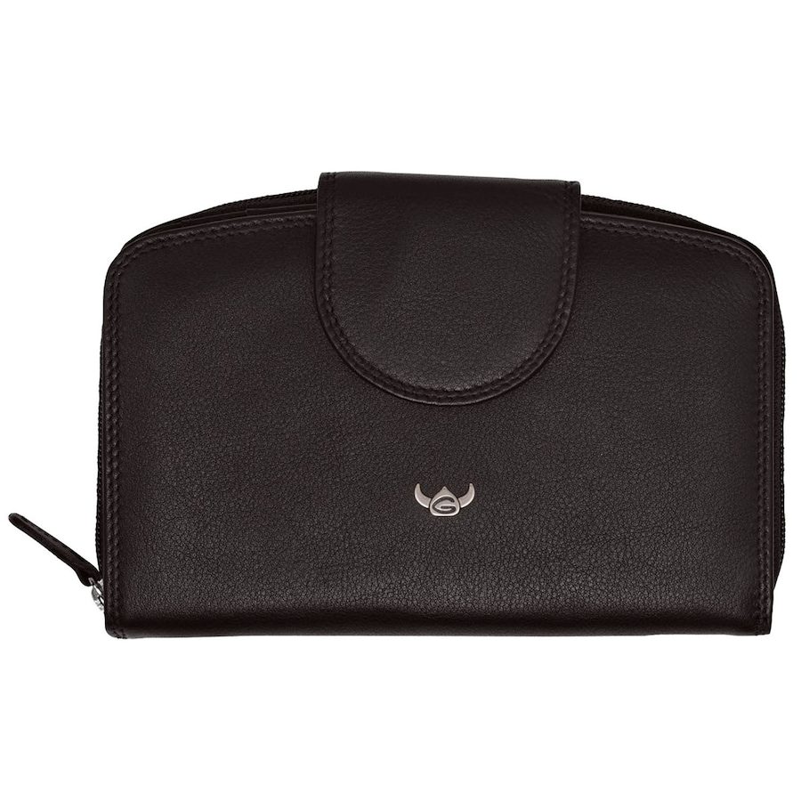 Golden Head Polo Damengeldbörse Portemonnaies 1 ct Schwarz