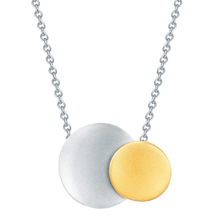 Rafaela Donata Halskette aus Sterling Silber in Silber/Gelbgold Ketten 1 ct Damen