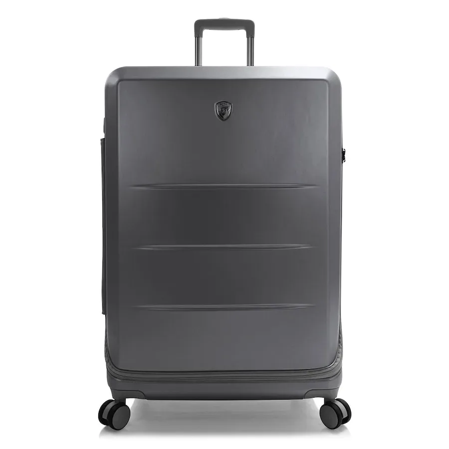 Heys EZ Fashion 4 Rollen Trolley L 76 cm mit Dehnfalte Reisetaschen 1 ct Schwarz Herren