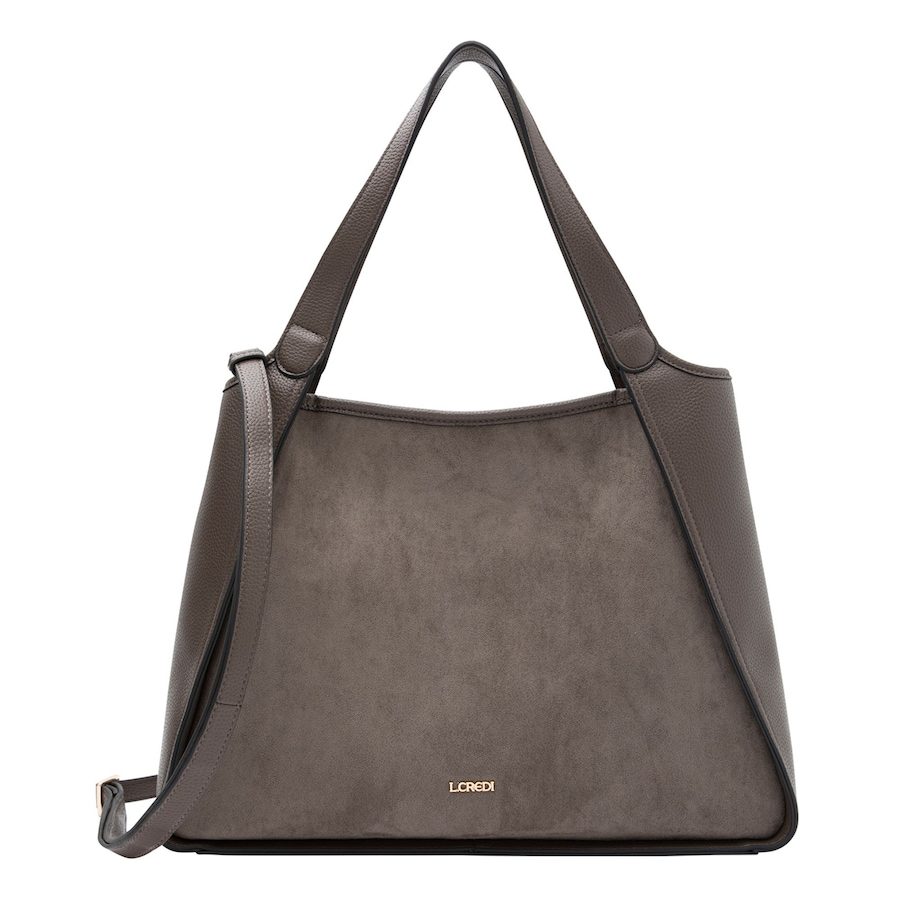 L.CREDI Pheline Shopper Handtaschen 1 ct Grau Damen