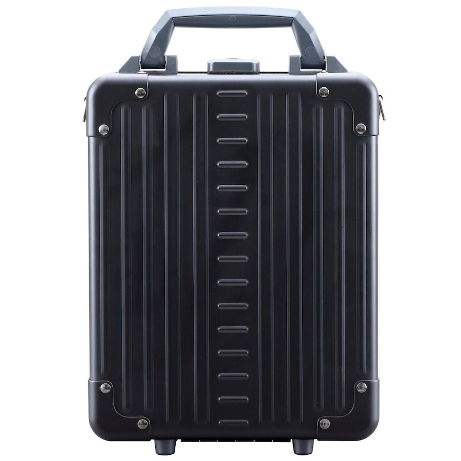 Aleon Aluminum Vertical Aktenkoffer 24 cm Laptopfach Laptoptaschen 1 ct Schwarz Herren