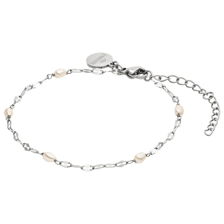 Purelei Delicate Pearl Armband 100% Edelstahl Armbänder & Armreife 1 ct Grau