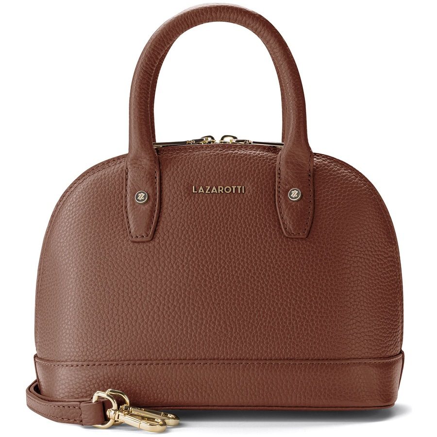 Lazarotti Bologna Leather Henkeltasche Handtaschen 1 ct Hellbraun Damen