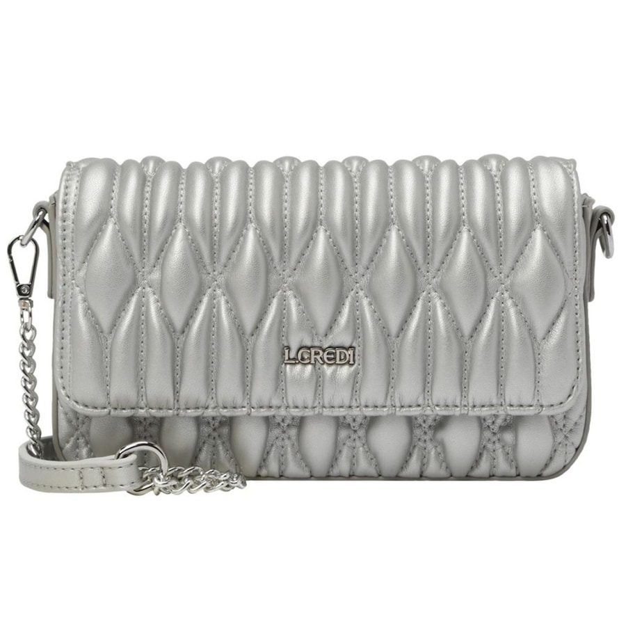 L.CREDI Lisa Umhängetasche 22 cm Handtaschen 1 ct Silber Damen