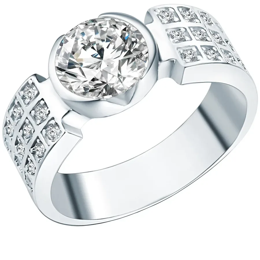 Rafaela Donata Ring Sterling Silber Zirkonia in Silber Ringe 1 ct Damen