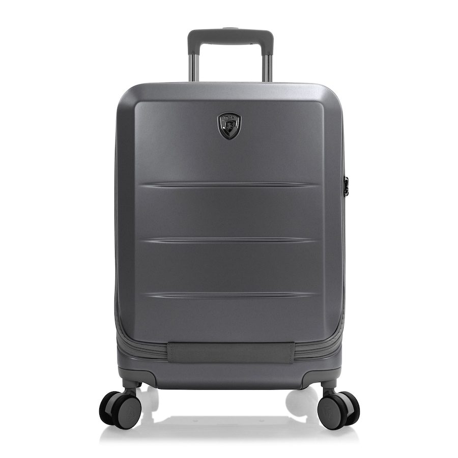 Heys EZ Fashion 4 Rollen Kabinentrolley S 53 cm mit Dehnfalte Koffer & Trolleys 1 ct Schwarz Herren
