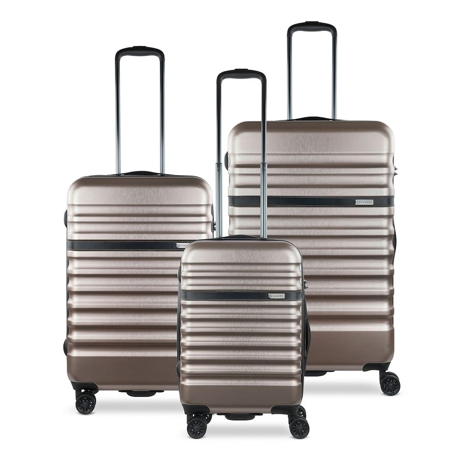 Bugatti Corium 4-Rollen Kofferset 3tlg. Reisetaschen 1 ct Grau Herren