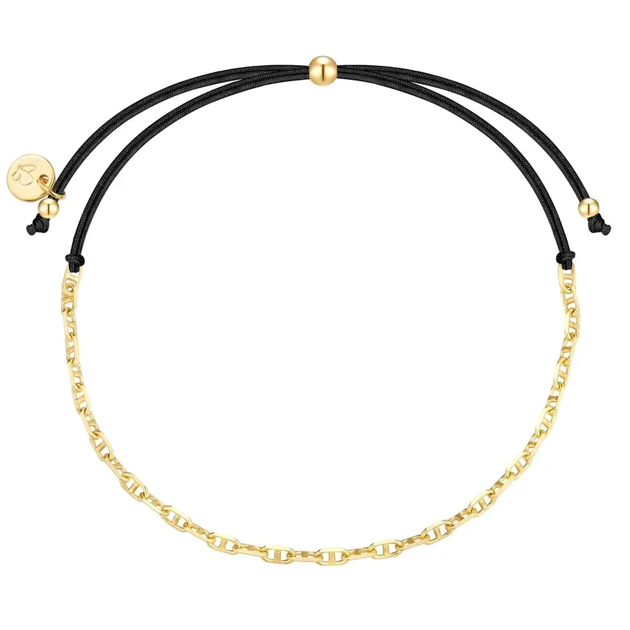 Glanzstücke München Armband aus Sterling Silber in gelbgold Armbänder & Armreife 1 ct Damen