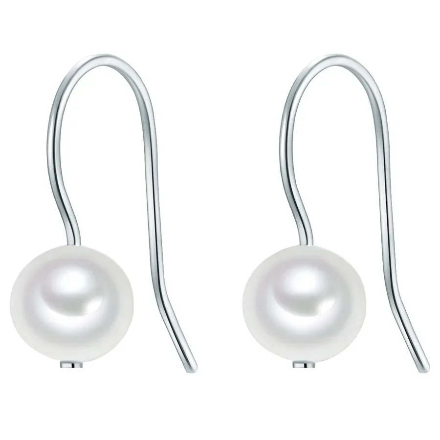 Valero Pearls - Ohrhänger, 22mm, Silber