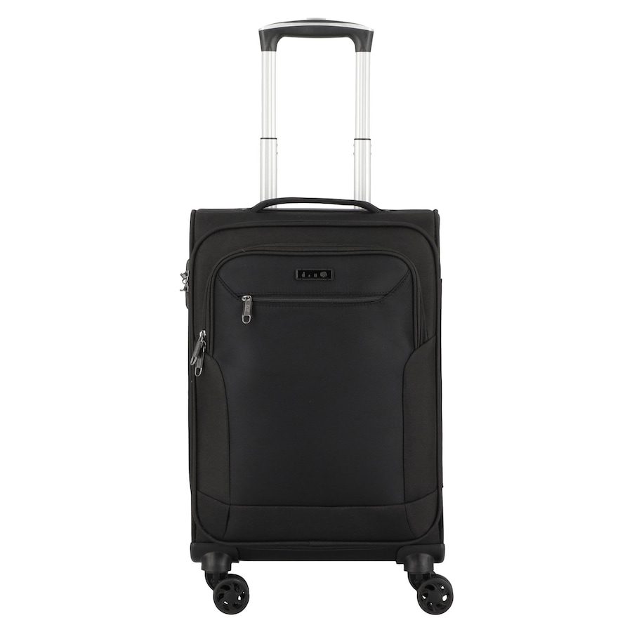 d & n Travel Line 6854 4-Rollen Kabinentrolley 55 cm Reisetaschen 1 ct Schwarz Herren