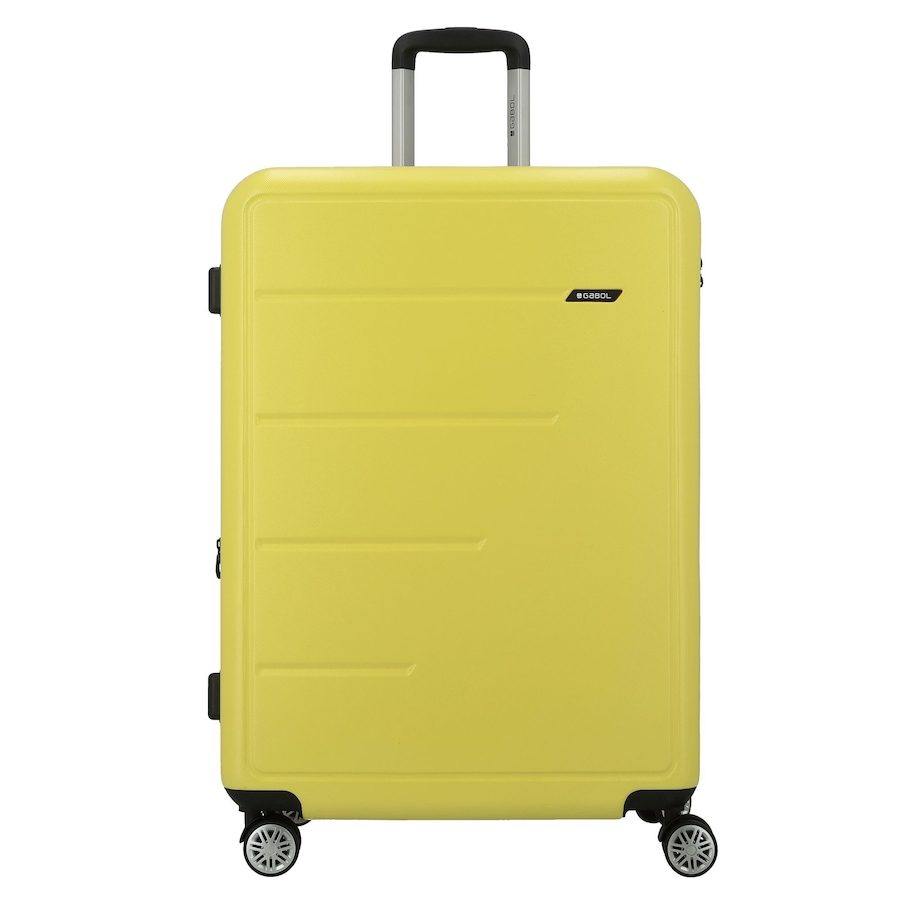 Gabol Future Plus 4 Rollen Trolley 74 cm mit Dehnfalte Koffer & Trolleys 1 ct Gelb Herren
