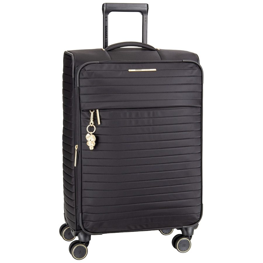 Travelite Barbara Stepp 4 Rollen Trolley M 68 cm mit Dehnfalte Koffer & Trolleys 1 ct Schwarz Damen