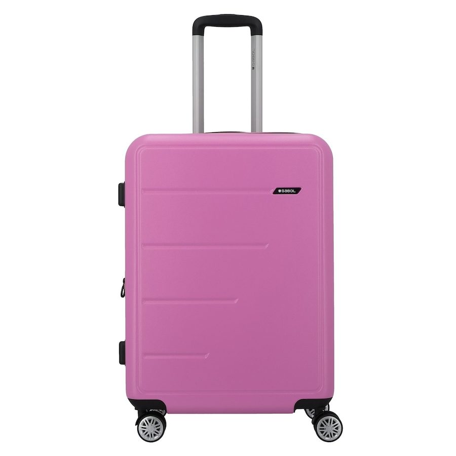 Gabol Future Plus 4 Rollen Trolley 66 cm mit Dehnfalte Koffer & Trolleys 1 ct Pink Herren