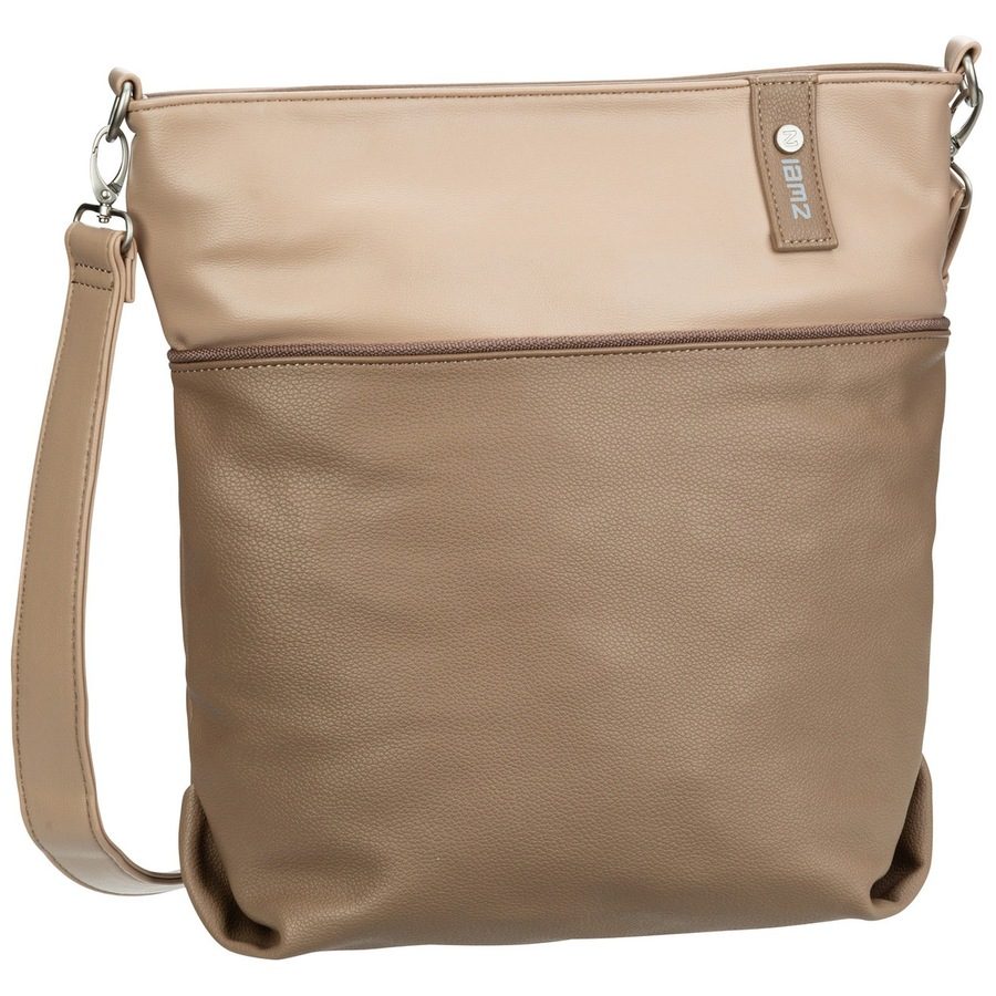 ZWEI Jana Schultertasche Handtaschen 1 ct Braun Damen