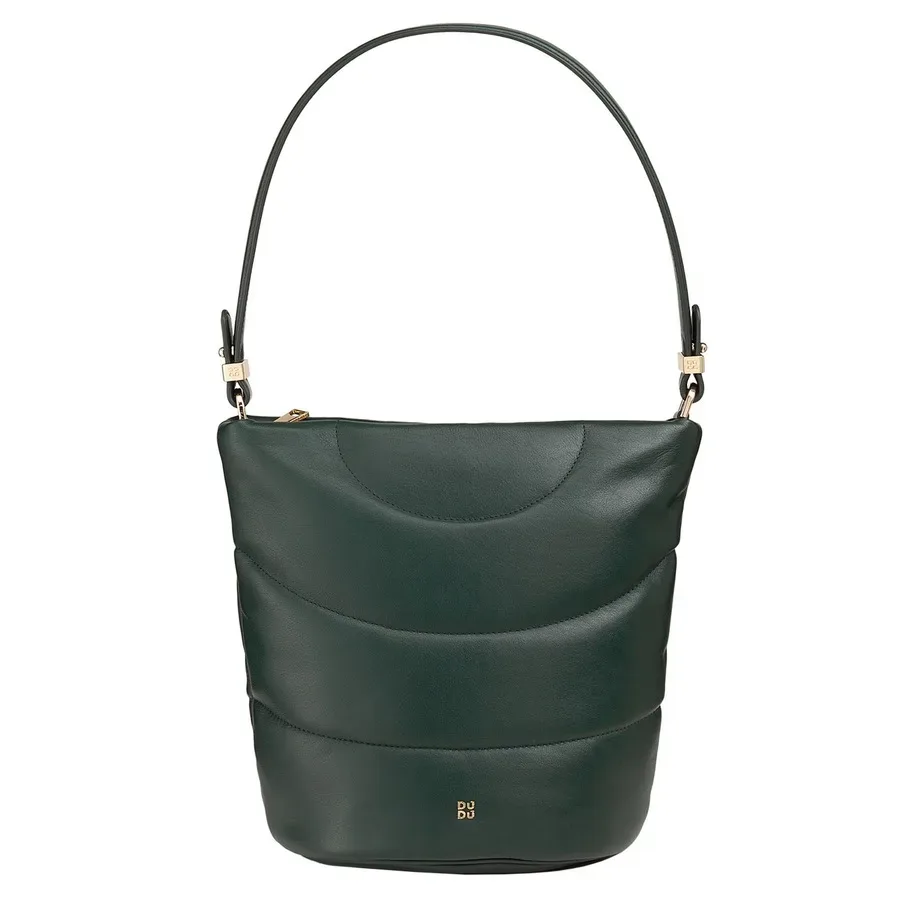 DuDu Barbara Schultertasche Accessoire-Trend für Herbst & Winter 2024 1 ct Braun Damen
