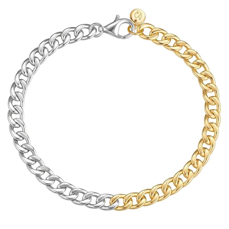 Glanzstücke München Armband aus Sterling Silber in silber/gelbgold Armbänder & Armreife 1 ct Damen