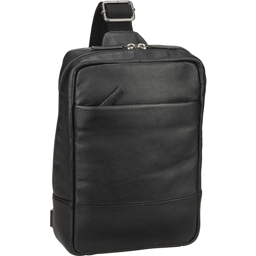 Leonhard Heyden Hamburg Umhängetasche Reisetaschen 1 ct Schwarz Herren