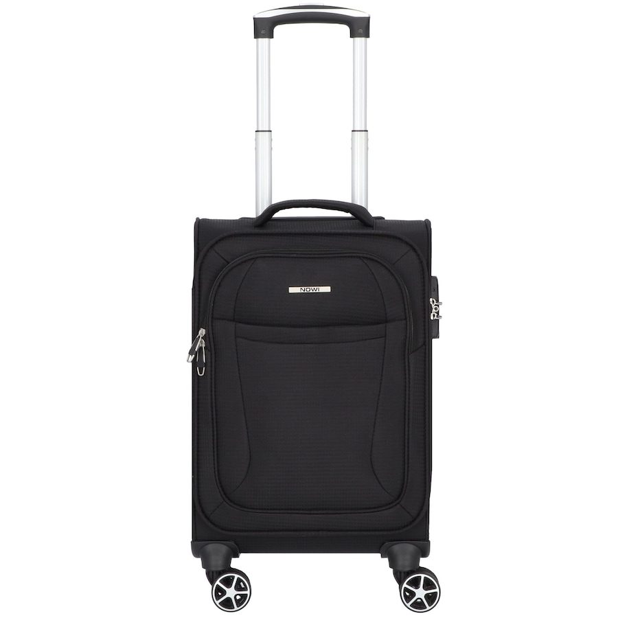 NOWI Edinburgh 4 Rollen Kabinentrolley 50 cm Reisetaschen 1 ct Schwarz Herren