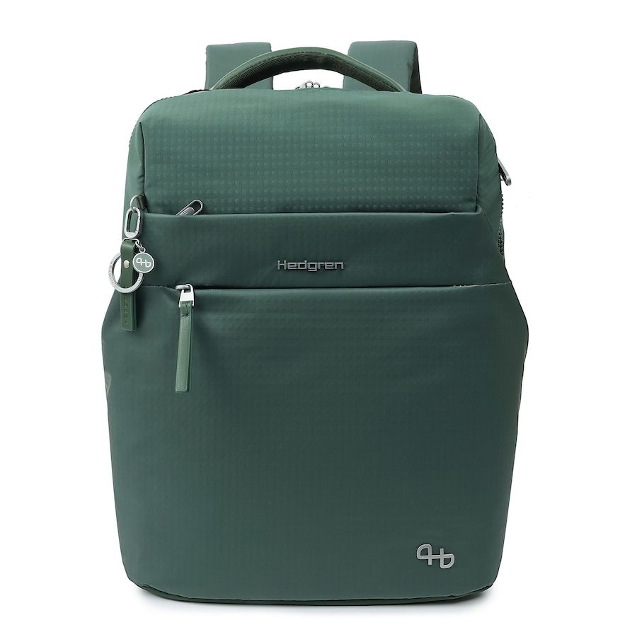 Hedgren Furo Tabi Reiserucksack mit Dehnfalte RFID 40 cm Laptopfach Reisetaschen 1 ct Grün Herren