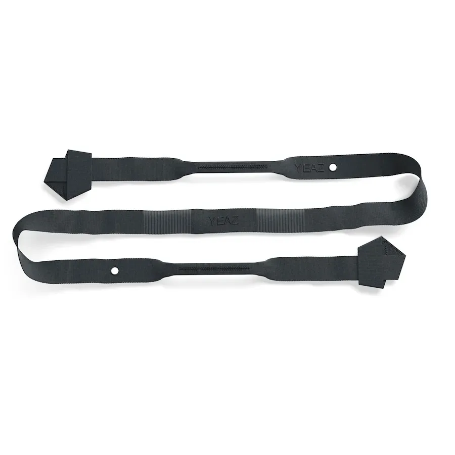 YEAZ - FEEL PRO Yoga-Band inkl. Öse, One Size, Schwarz