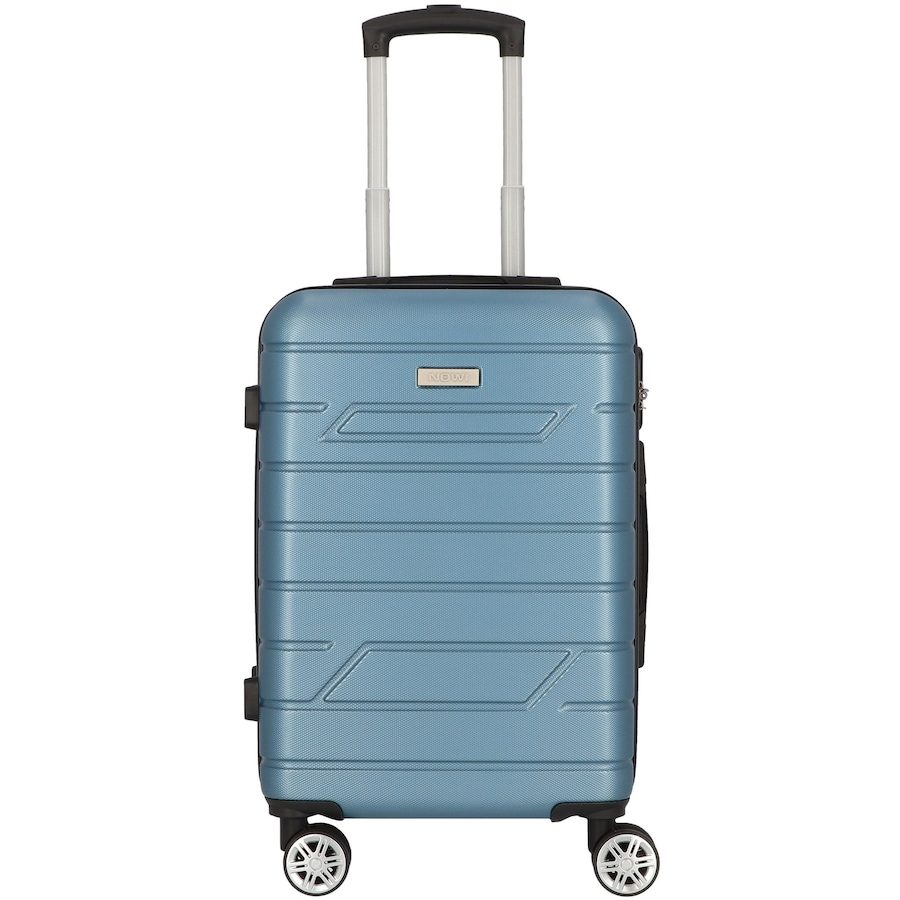 NOWI Bergamo 4 Rollen Kabinentrolley 56 cm Reisetaschen 1 ct Grau Herren