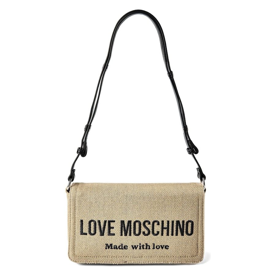 Love Moschino Cargo Canvas Umhängetasche Handtaschen 1 ct Schwarz Damen