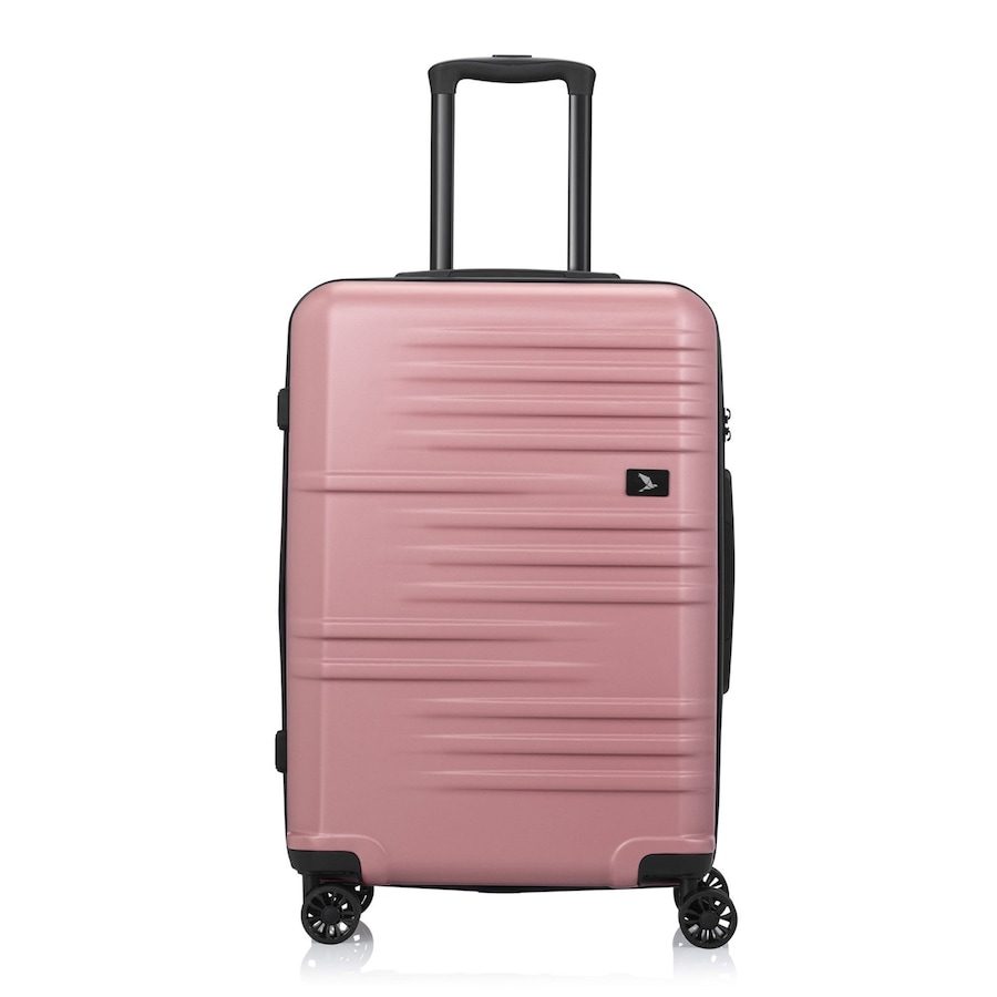 Pack Easy Mena 4 Rollen Trolley 64 cm mit Dehnfalte Reisetaschen 1 ct Silber Herren