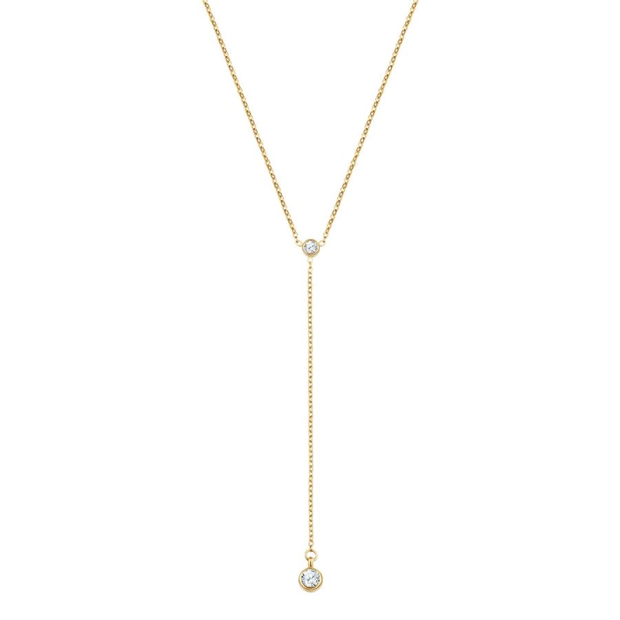 EASTSIDE Halskette aus Edelstahl in Gelbgold mit Zirkonia Ketten 1 ct Damen