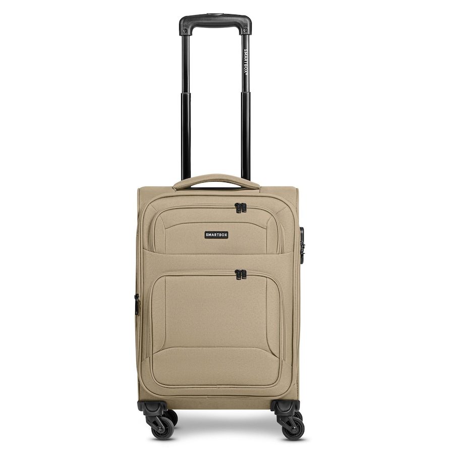 Smartbox Edition 04 4 Rollen Kabinentrolley 55 cm mit Dehnfalte Reisetaschen 1 ct Nude Herren
