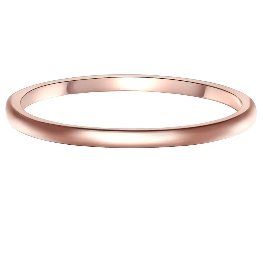 Glanzstücke München Ring Sterling Silber in Roségold Ringe 1 ct Damen