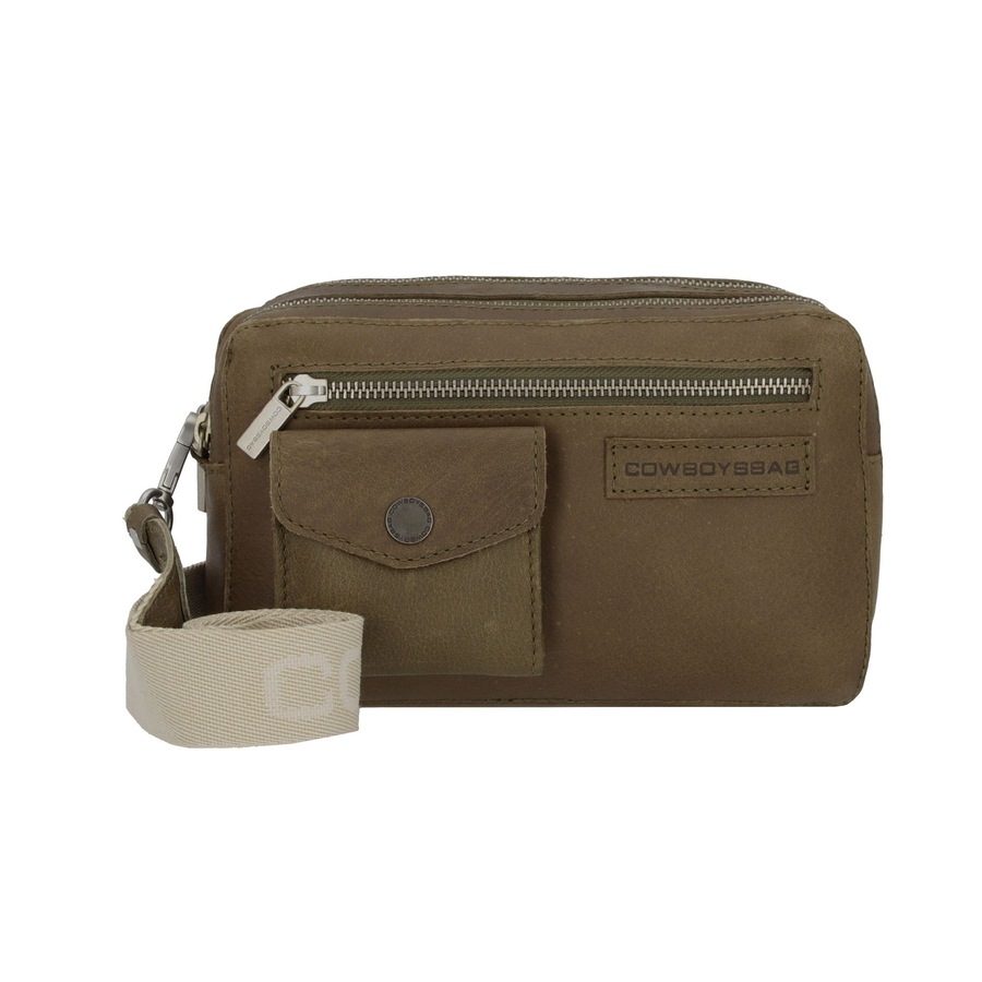 Cowboysbag Franklin Umhängetasche Leder 22 cm Handtaschen 1 ct Grün Herren