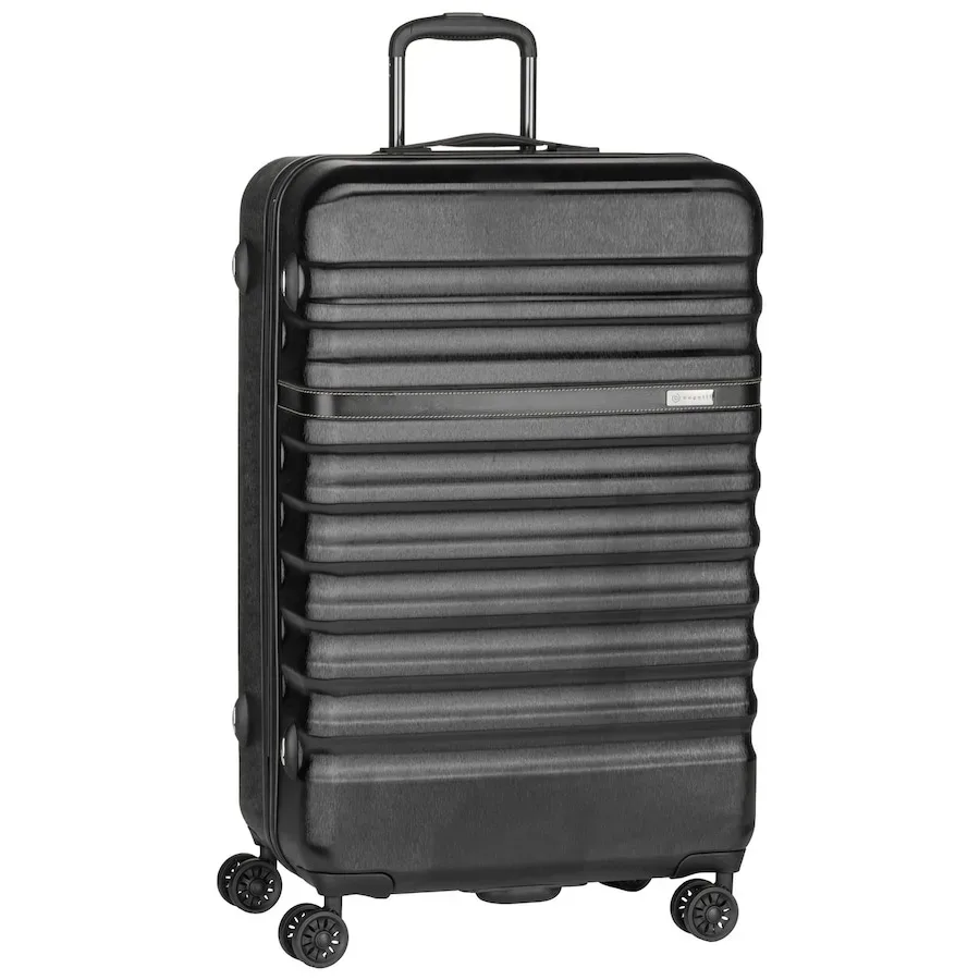 Bugatti Corium 4-Rollen Trolley 75 cm Koffer & Trolleys 1 ct Schwarz