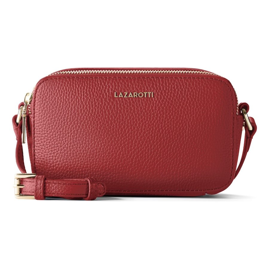 Lazarotti Bologna Leather Umhängetasche Handtaschen 1 ct Rot Damen