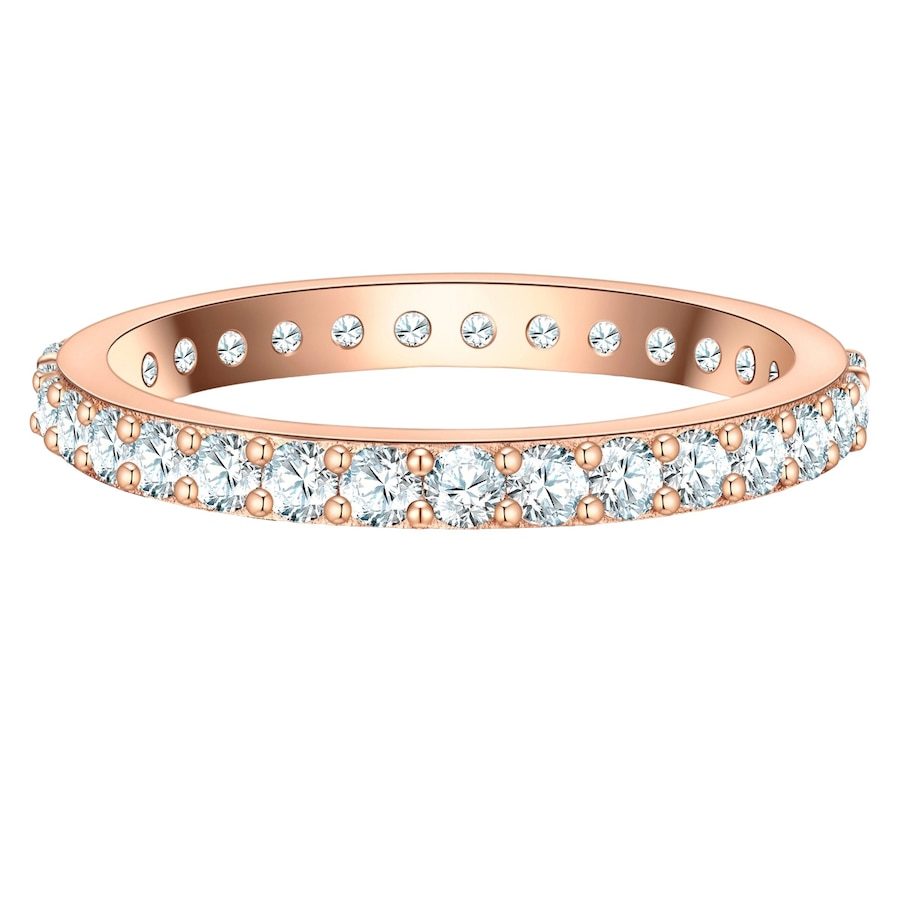 Glanzstücke München Ring aus Sterling Silber in roségold Ringe 1 ct Damen