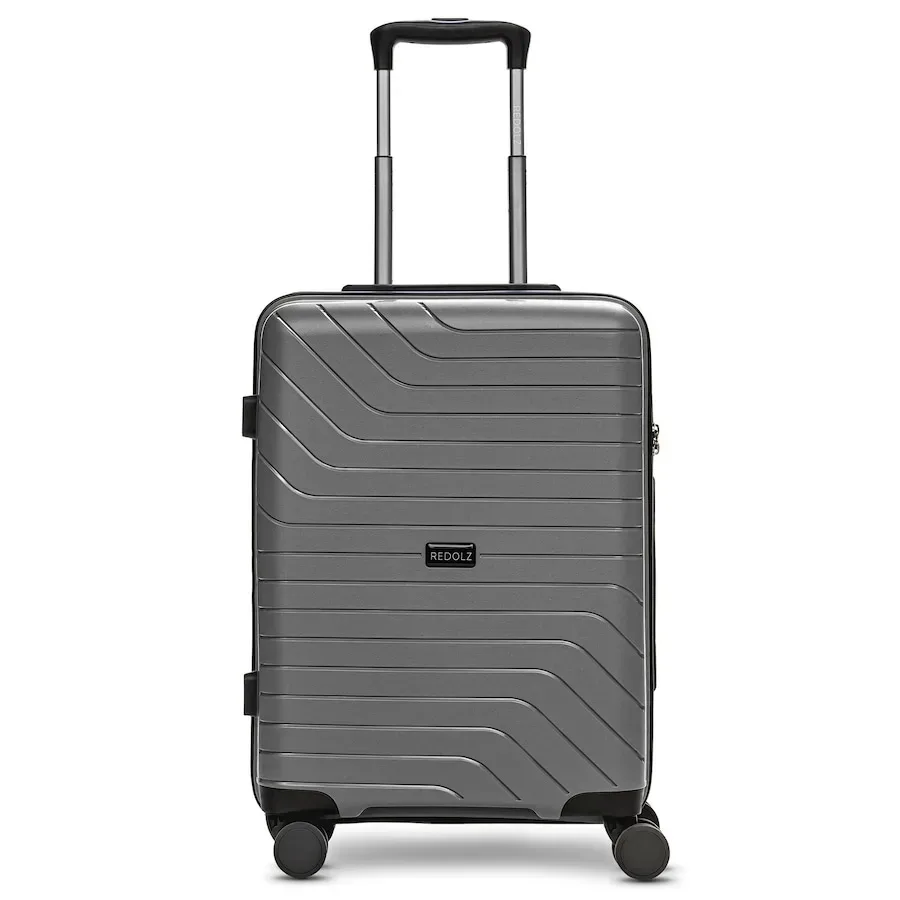 Redolz Essentials 05 CABIN 4 Rollen Kabinentrolley 55 cm Reisetaschen 1 ct Grau Herren