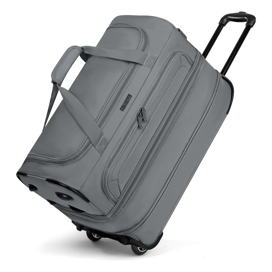 Redolz Duffle Essentials 2-Rollen Reisetasche 55 cm M mit Dehnfalte Reisetaschen 1 ct Grau Herren