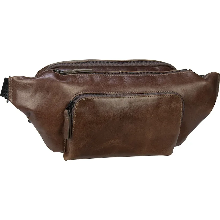 Leonhard Heyden Porto Gürteltasche Handtaschen 1 ct Braun Herren