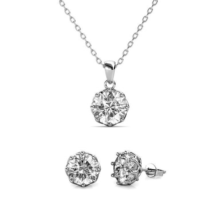 MYC-Paris Lilien-Set Schmuck-Set 1 ct Hellbraun Damen