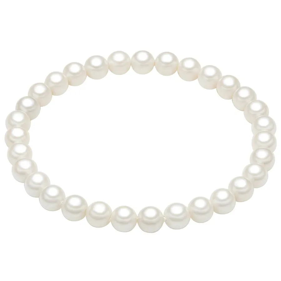 Rafaela Donata - Perlen-Armband, One Size, Weiss