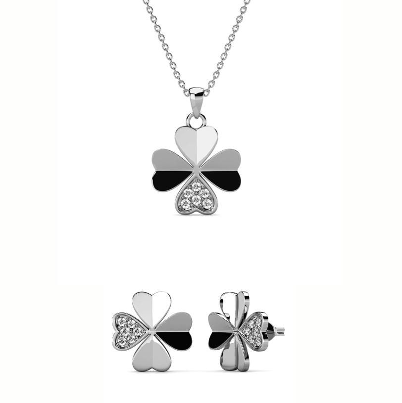 MYC-Paris Kleeblatt-Set Schmuck-Set 1 ct Damen