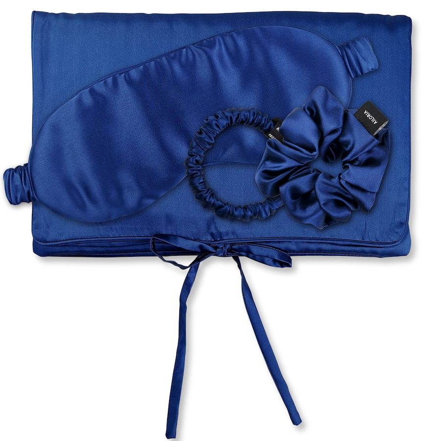 Ailoria TRAVEL SET Tasche, Schlafmaske, Scrunchie S & Scrunchie M Haarschmuck 1 ct Damen