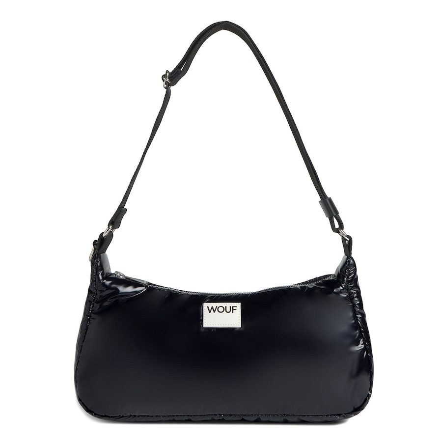 Wouf Glossy Schultertasche Handtaschen 1 ct Schwarz Damen