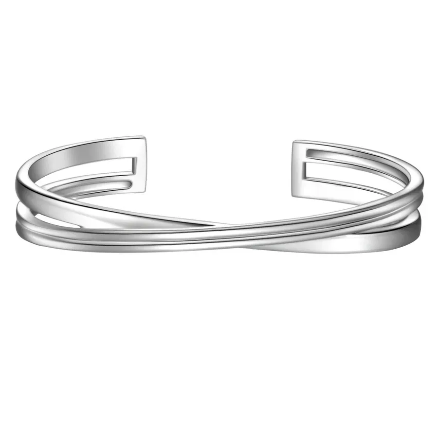 Glanzstücke München Armreif aus Sterling Silber in silber Armbänder & Armreife 1 ct Damen