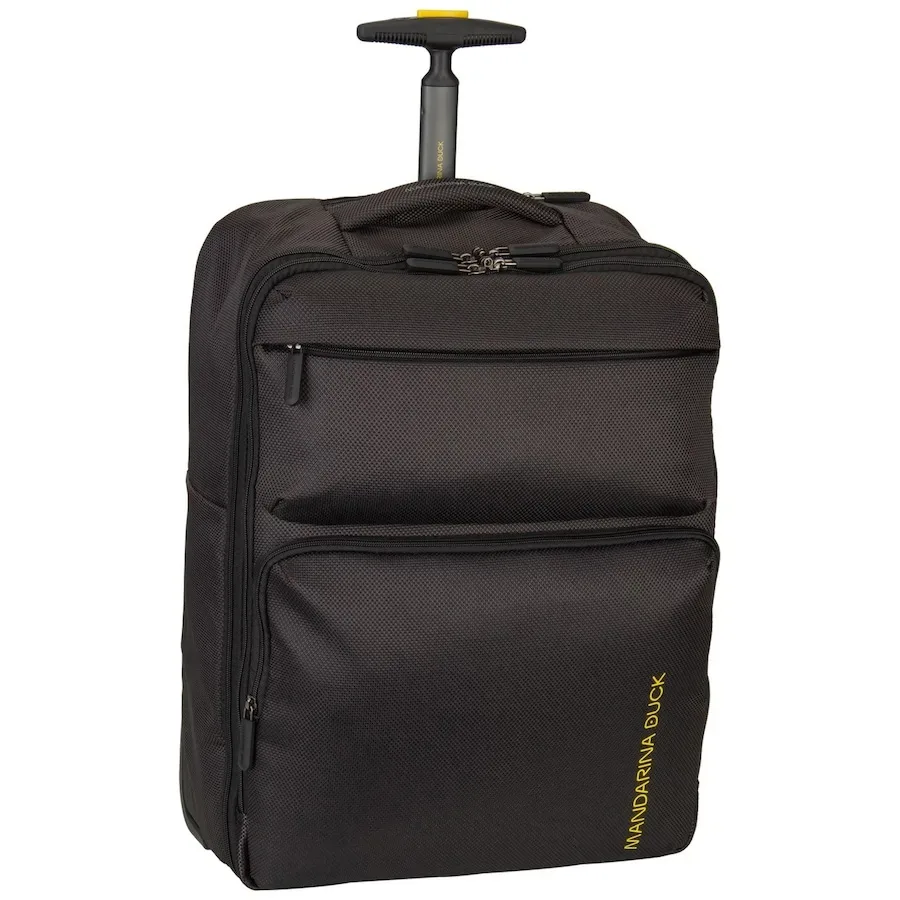 Mandarina Duck Zephyr 2 Rollen Rucksacktrolley 54 cm Laptopfach Koffer & Trolleys 1 ct Schwarz