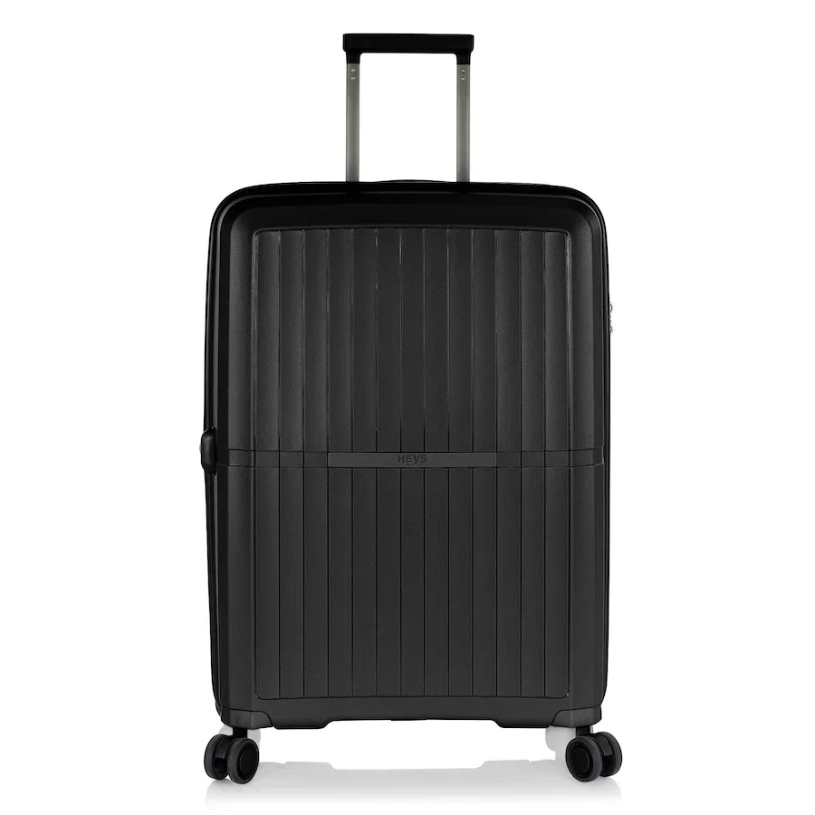 Heys AirLite 4 Rollen Trolley M 66 cm mit Dehnfalte Koffer & Trolleys 1 ct Schwarz Herren