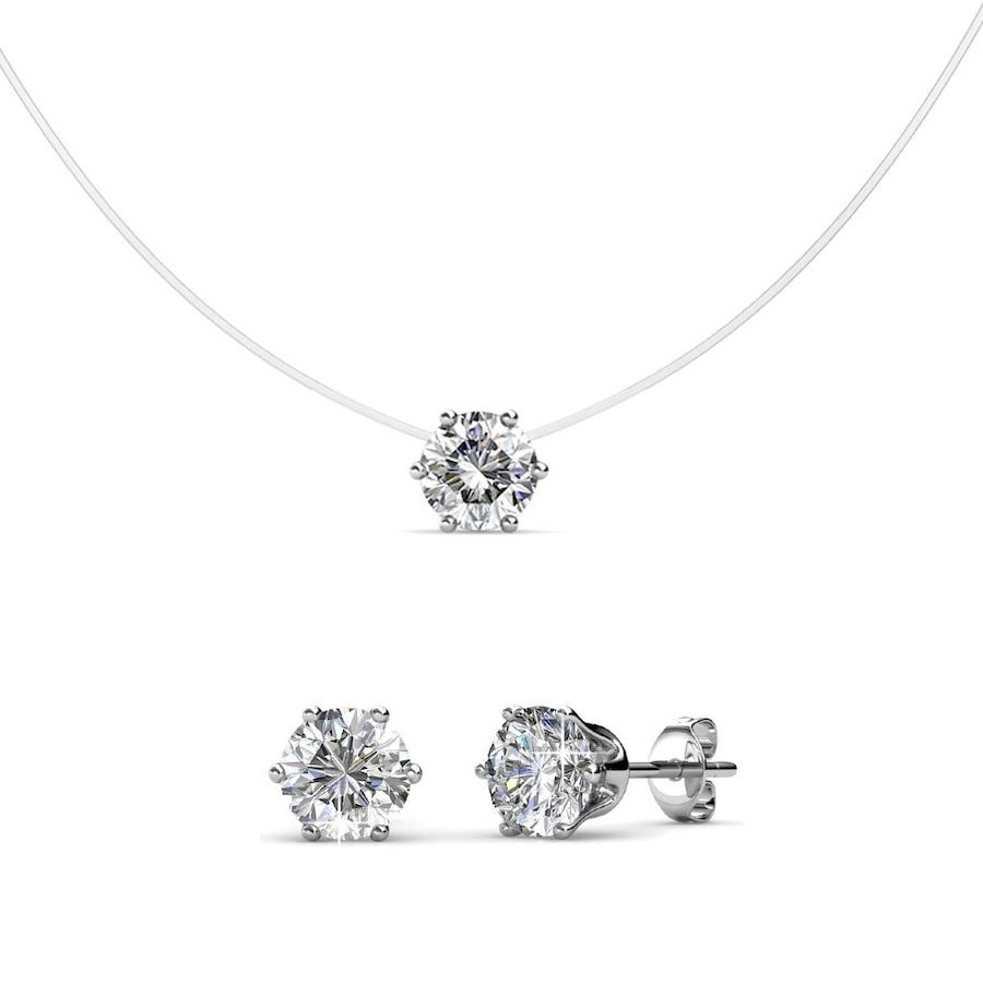 MYC-Paris Meerjungfrau-Set Schmuck-Set 1 ct Weiss Damen